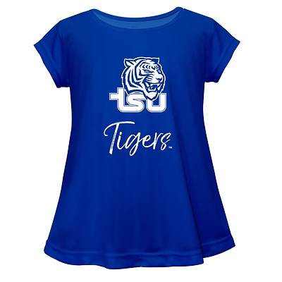 Youth Vive La Fete  Blue Tennessee State Tigers A-Line Top