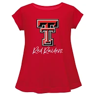 Youth Vive La Fete  Red Texas Tech Raiders A-Line Top