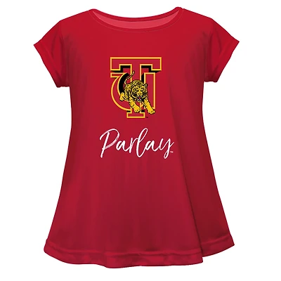 Youth Vive La Fete  Crimson Tuskegee Golden Tigers A-Line Top