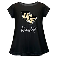 Youth Vive La Fete  Black UCF Knights A-Line Top