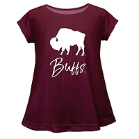 Youth Vive La Fete  Maroon West Texas A&M Buffaloes A-Line Top