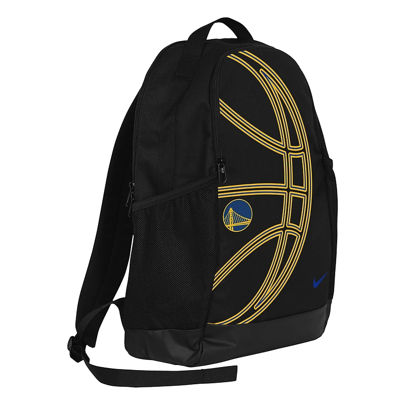 Nike Black Golden State Warriors Brasilia 2.0 Backpack