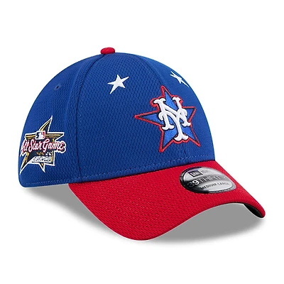 Men's New Era Blue/Red  New York Mets 2025 MLB All-Star Game Workout 39THIRTY Flex Hat