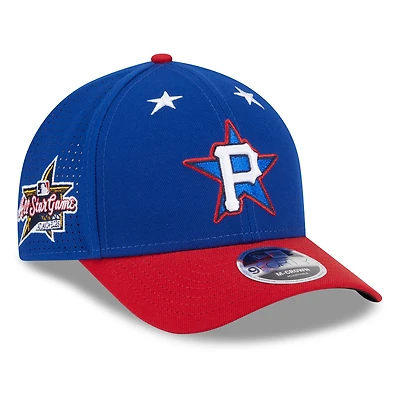 Men's New Era Blue/Red  Pittsburgh Pirates 2025 MLB All-Star Game Workout 9FORTY M-Crown Adjustable Hat