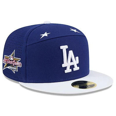 Men's New Era Royal/White  Los Angeles Dodgers 2025 MLB All-Star Game Side Patch 59FIFTY Fitted Hat