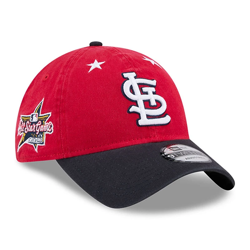 Men's New Era Red/Navy  St. Louis Cardinals 2025 MLB All-Star Game 9TWENTY Adjustable Hat