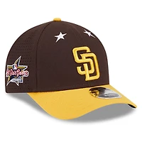 Men's New Era Brown/Gold  San Diego Padres 2025 MLB All-Star Game 9FORTY M-Crown Adjustable Hat