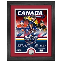 Highland Mint Canada 2025 4 Nations Face-Off 13" x 16" Silver Coin Photo Mint