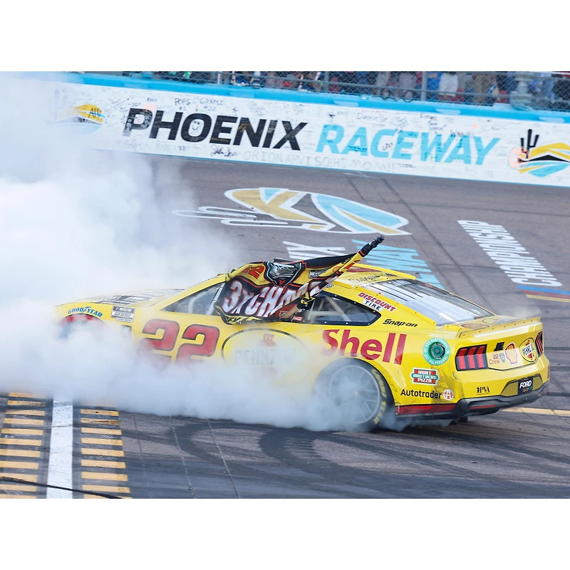 Action Racing Joey Logano #22 Shell/Penzoil 2024 NASCAR Cup Series Championship Race Winner 1:24 Foil Die-Cast Ford Mustang