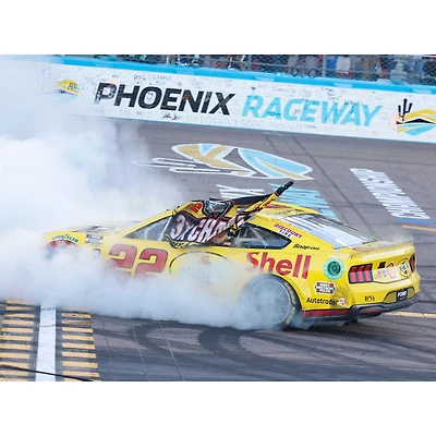 Action Racing Joey Logano #22 Shell/Penzoil 2024 NASCAR Cup Series Championship Race Winner 1:24 Foil Die-Cast Ford Mustang