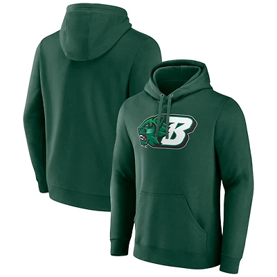 Men's Green Binghamton Bearcats Primary Logo Pullover Hoodie