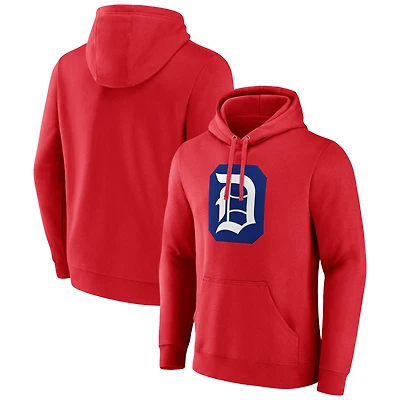 Men's Red Duquesne Dukes Primary Logo Pullover Hoodie