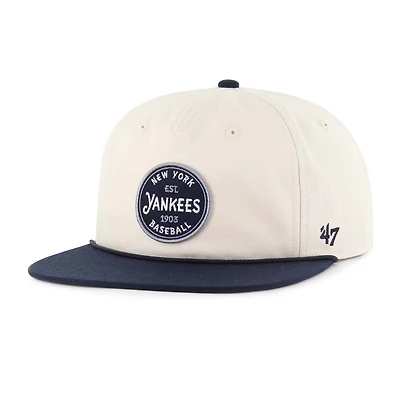 Men's '47  Natural New York Yankees Payson Captain Snapback Hat