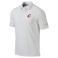 Men's Columbia  White Cleveland Cavaliers Omni-Wick Drive Polo