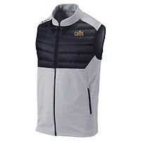 Men's Columbia Gray Cleveland Cavaliers Omni-Wick In The Element Full-Zip Vest