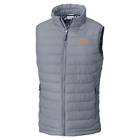 Men's Columbia Gray Cleveland Cavaliers Powder Lite Omni-Heat Reflective Full-Zip Vest