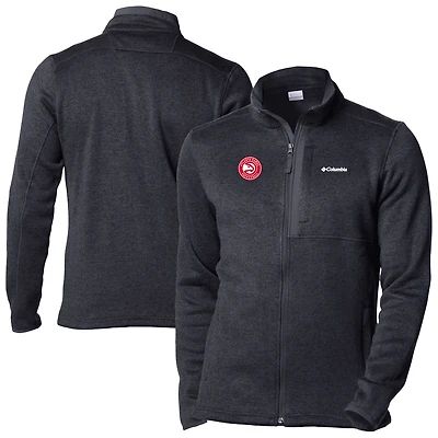 Men's Columbia Black Atlanta Hawks Sweater Weather Full-Zip Jacket