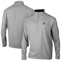 Men's Columbia Gray Dallas Mavericks Bogey's Paradise Quarter-Zip Pullover