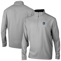Men's Columbia Gray Golden State Warriors Bogey's Paradise Quarter-Zip Pullover