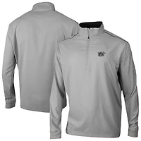 Men's Columbia Gray Brooklyn Nets Bogey's Paradise Quarter-Zip Pullover