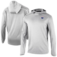 Men's Columbia Gray Washington Wizards Omni-Wick Shotgun Pullover Hoodie