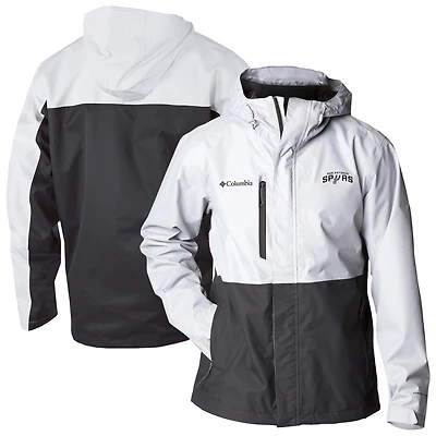Men's Columbia  White San Antonio Spurs Hikebound Full-Zip Jacket