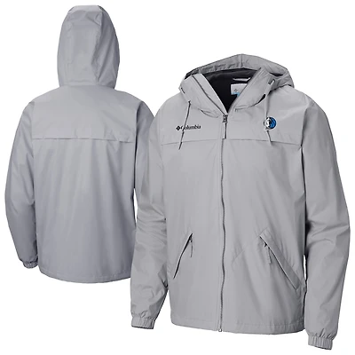Men's Columbia  Gray Dallas Mavericks Oroville Creek Lined Full-Zip Jacket