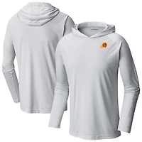 Men's Columbia  White Phoenix Suns PFG Super Terminal Tackle Hoodie