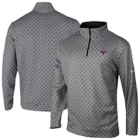 Men's Columbia Gray New Orleans Pelicans Wickham Hills Omni-Wick Quarter-Zip Jacket