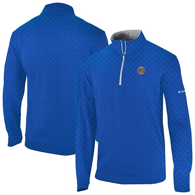 Men's Columbia New York Knicks Wickham Hills Omni-Wick Quarter-Zip Jacket
