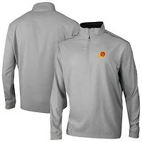 Men's Columbia Gray Phoenix Suns Omni-Wick Bogey's Paradise Quarter-Zip Top