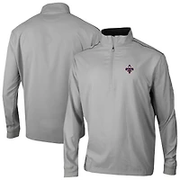 Men's Columbia Gray New Orleans Pelicans Omni-Wick Bogey's Paradise Quarter-Zip Top