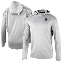 Men's Columbia Gray Minnesota Timberwolves Omni-Wick Shotgun Pullover Hoodie