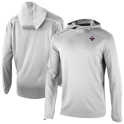 Men's Columbia Gray New Orleans Pelicans Omni-Wick Shotgun Pullover Hoodie