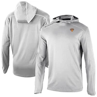 Men's Columbia Gray New York Knicks Omni-Wick Shotgun Pullover Hoodie