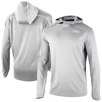 Men's Columbia Gray Phoenix Suns Omni-Wick Shotgun Pullover Hoodie