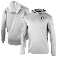 Men's Columbia Gray Indiana Pacers Omni-Wick Shotgun Pullover Hoodie