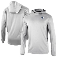 Men's Columbia Gray LA Clippers Omni-Wick Shotgun Pullover Hoodie