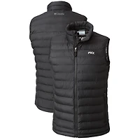Men's Columbia  Black Phoenix Suns Powder Lite Omni-Heat Reflective Full-Zip Vest