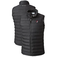 Men's Columbia  Black Portland Trail Blazers Powder Lite Omni-Heat Reflective Full-Zip Vest