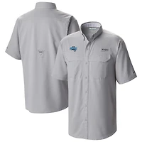 Men's Columbia  Gray Orlando Magic Omni-Wick Low Drag Offshore Button-Up Shirt