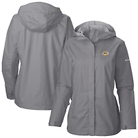 Women's Columbia  Gray Los Angeles Lakers Arcadia Full-Zip Rain Jacket