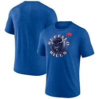 Men's  Royal Buffalo Bills Sporting Chance Tri-Blend T-Shirt