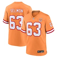 Men's Nike Lee Roy Selmon Creamsicle  Tampa Bay Buccaneers 50th Season Game Jersey
