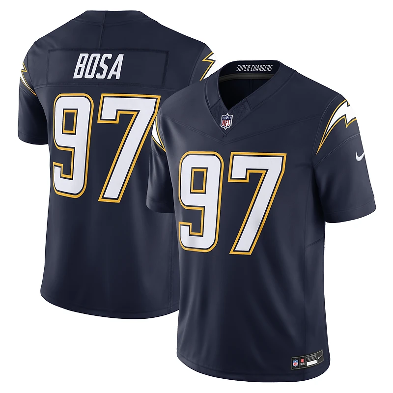 Men's Nike Joey Bosa Navy Los Angeles Chargers Alternate Super Chargers Vapor F.U.S.E. Limited Jersey