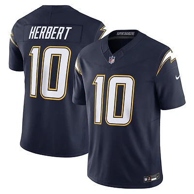 Men's Nike Justin Herbert Navy Los Angeles Chargers Alternate Super Vapor F.U.S.E. Limited Jersey
