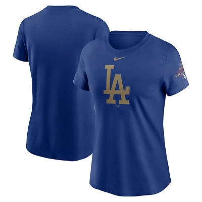 Women's Nike Royal Los Angeles Dodgers 2025 Gold Collection T-Shirt