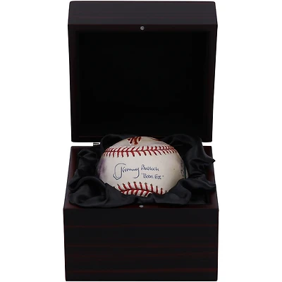 Jeremy Bulloch Star Wars Autographed Baseball with Art by Diana Aitken & "Boba Fett" Inscription - Limited Edition #1/1 - RG13340207