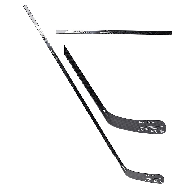 Leon Draisaitl Edmonton Oilers Autographed Warrior Game-Model Hockey Stick with "2020 Hart" Inscription - Limited Edition of 10
