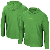 Men's Colosseum Kelly Green Oregon Ducks Long Sleeve T-Shirt Hoodie